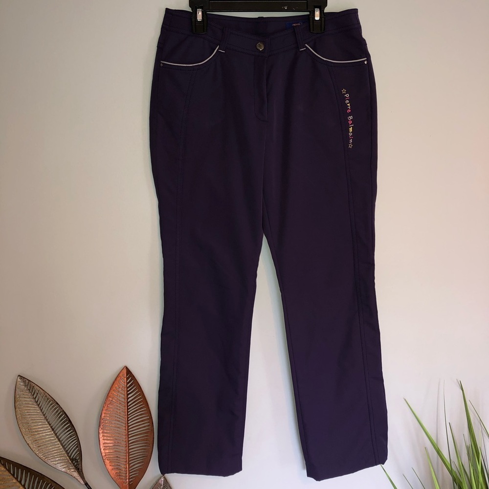 H16 RARE Pierre Balmain Paris Purple Pants